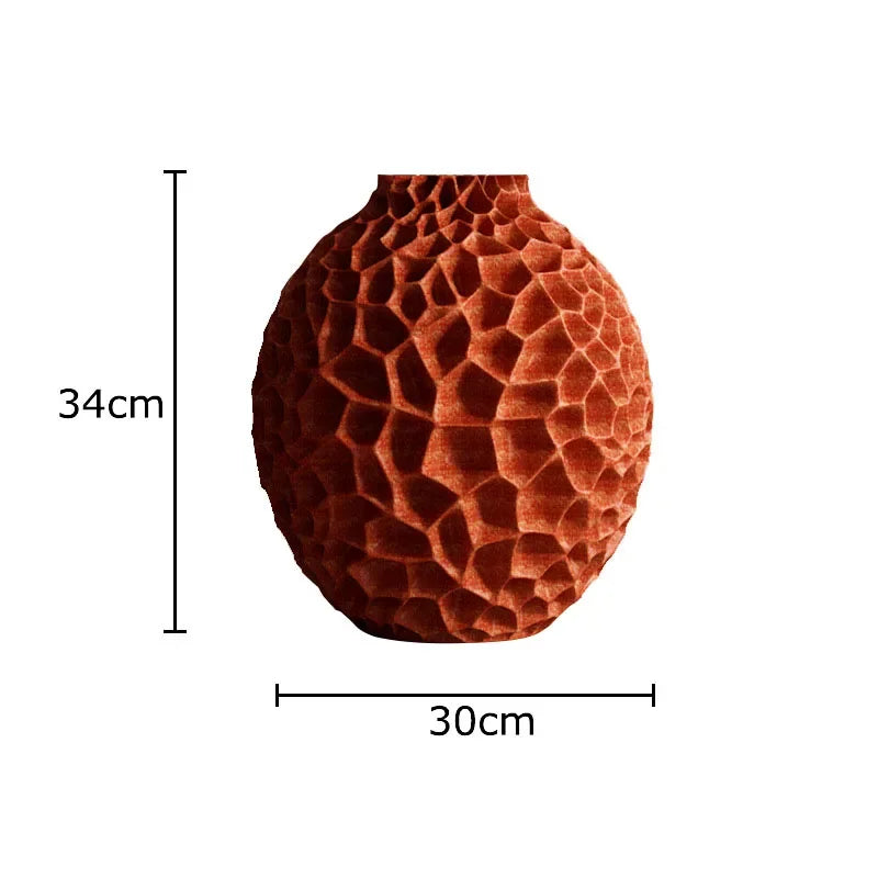 DecorBites™ Honeycomb Vase: Creative Desk Decoration with Artificial Flowers