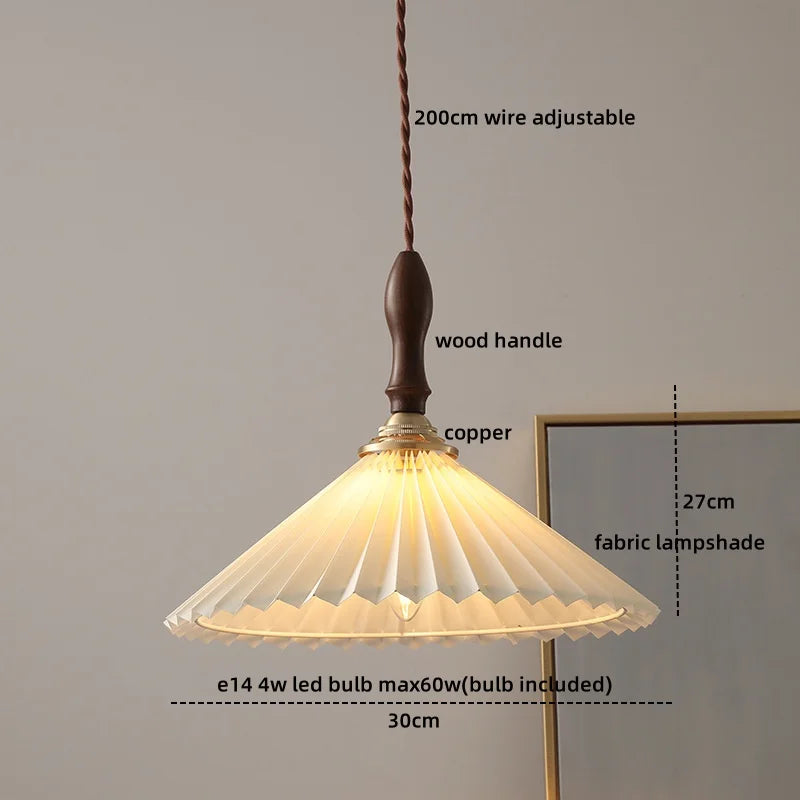 DecorBites™ Gray Glass LED Pendant Lamps, Nordic Modern Design for Bedroom, Living Room Lighting Fixtures