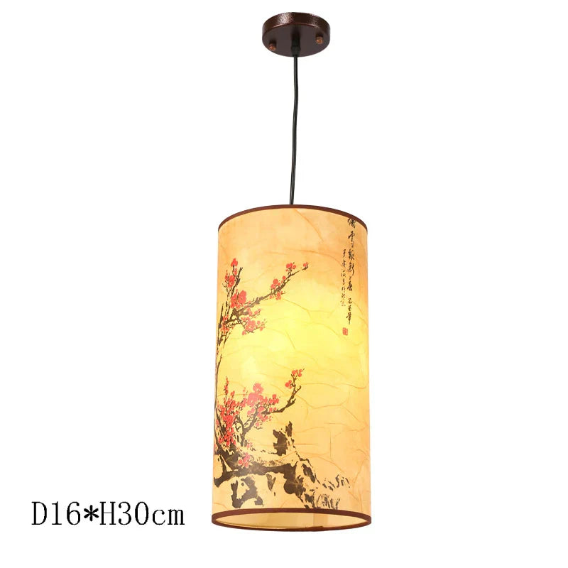 DecorBites™ Antique Wood Pendant Lights for Dining Room, LED Living Room Decor Lighting Fixtures