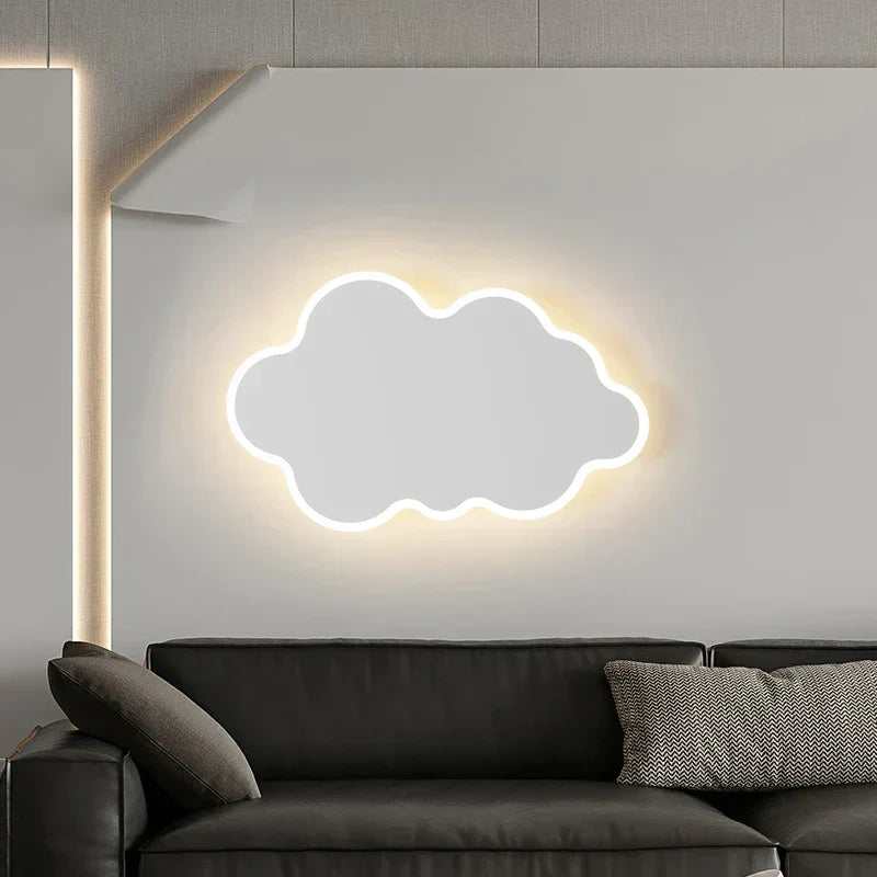 DecorBites™ LED Wall Sconces White Fixtures for Bedroom Aisle Bedside Table Closet Lighting