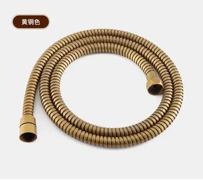 DecorBites™ Antique Handheld Shower Head with Holder, Plumbing Hose, and Toilet Bidet Sprayer