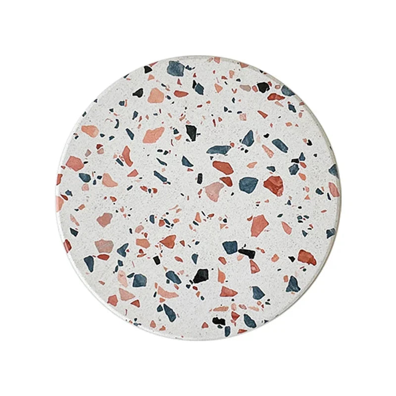 DecorBites™ Diatomite Coaster: Quick-drying & Non-slip Mug Mat for Table Decoration & Insulation
