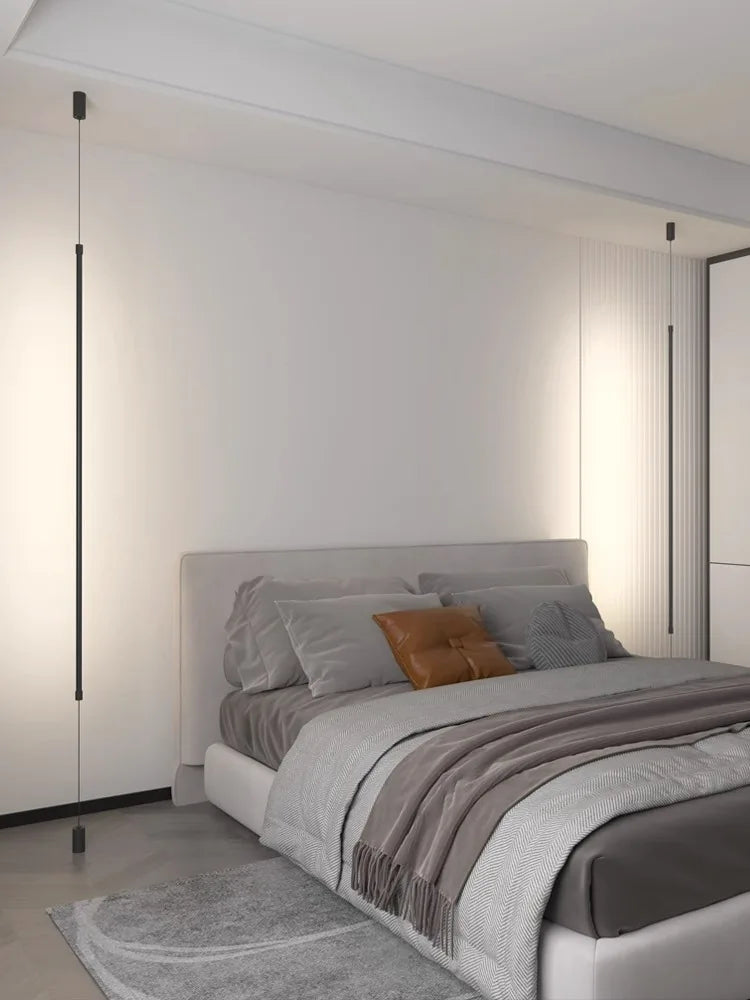 DecorBites™ Bedside Pendant Light Straight Strip Floor Ceiling Decorative Wall Lights