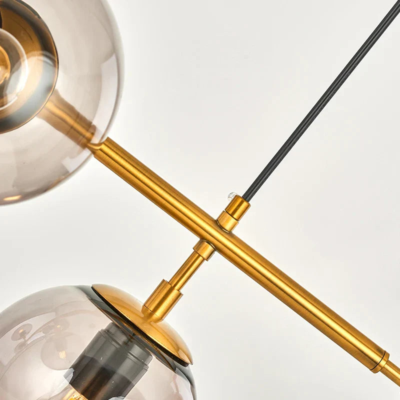 DecorBites™ Glass Ball Pendant Lamps for Home Decor and Lighting Fixtures