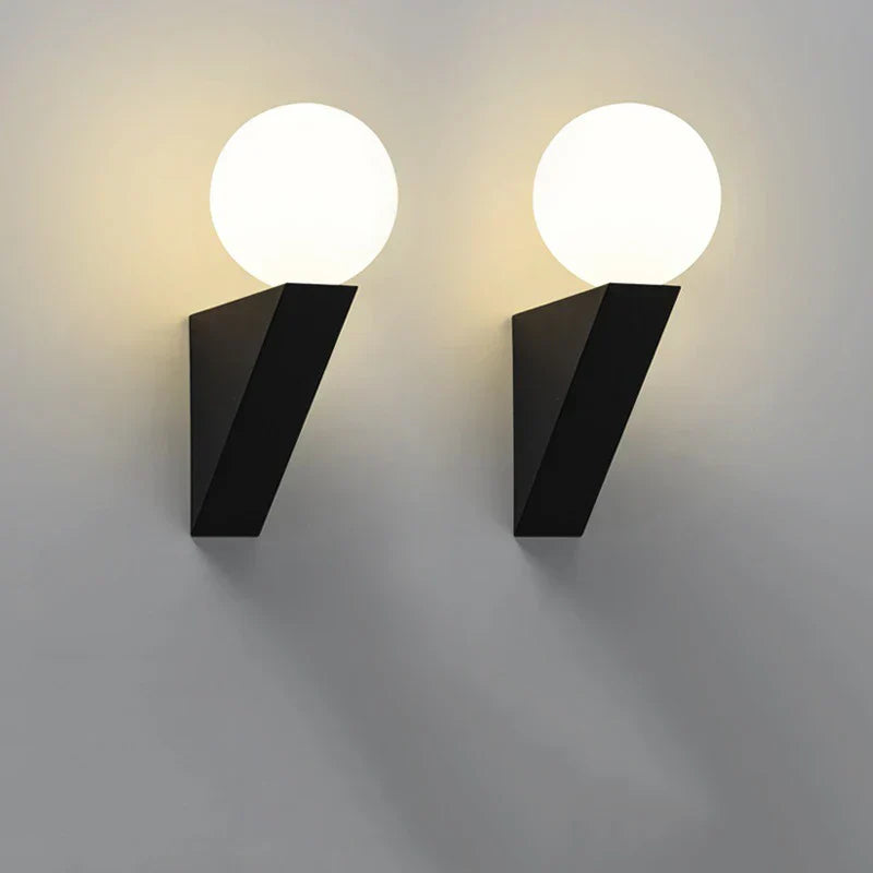 DecorBites™ Glass Ball Modern G9 LED Wall Sconce, 9W Indoor Wall Lamp for Bedroom Living Room