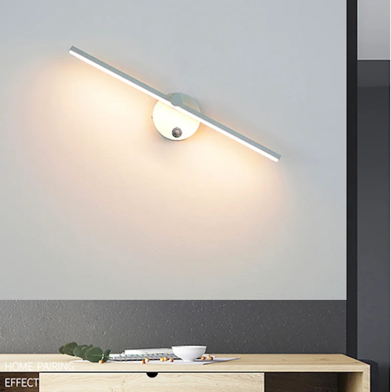 DecorBites™ Linear LED Vanity Wall Light with Switch, 300° Rotation, 41CM - Nordic Minimalist Style