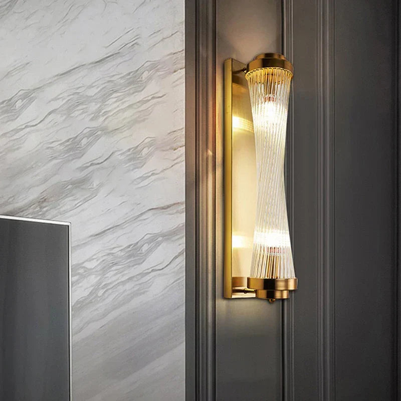 DecorBites™ Crystal LED Wall Lamp Modern Indoor Lighting for Bedroom Living Room Corridor Entryway
