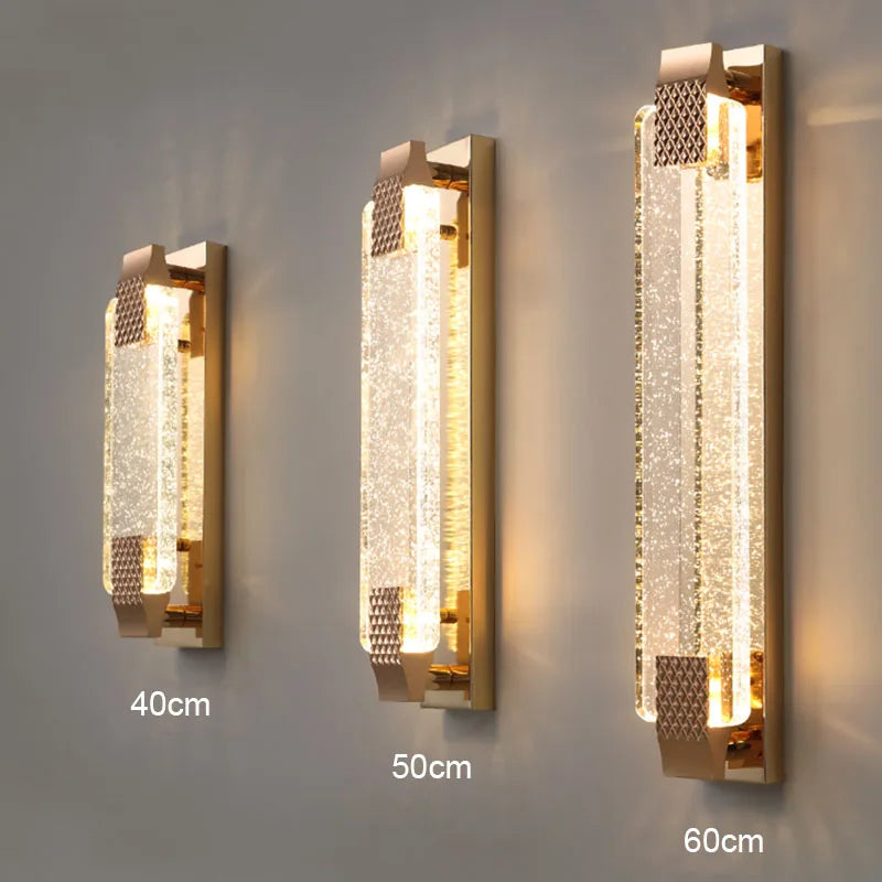 DecorBites™ Gold Bubble Wall Lamp for Bedroom and Living Room - Modern Luxury Lighting