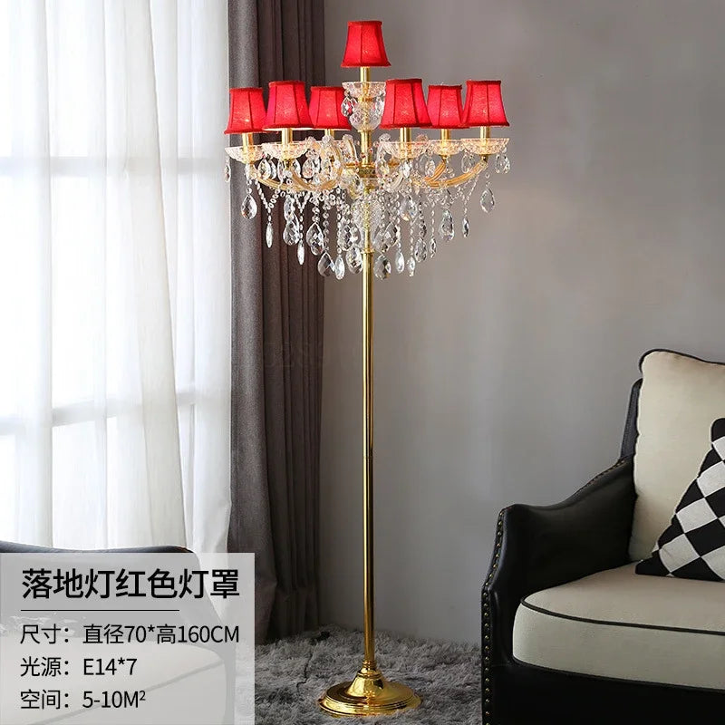 DecorBites™ Crystal Table Light: Modern Luxury Nordic Indoor Lighting for Living Room Bedroom