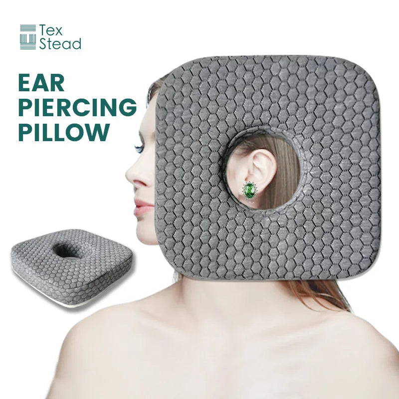DecorBites™ Ear Guard Pillow: Side Sleeper's Solution for CNH, O-Shaped Support Pillow