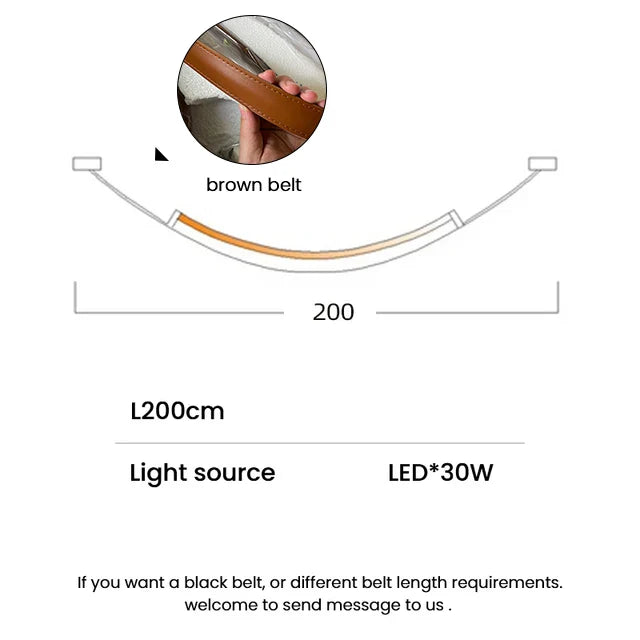DecorBites™ Designer LED Tube Suspension Chandelier for Living Room and Bar