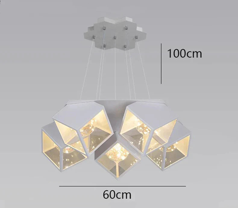 DecorBites™ LED Pendant Chandeliers for Modern Home Decor and Indoor Lighting