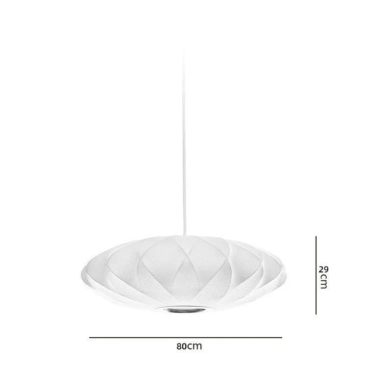 DecorBites™ Bubble Silk Pendant Chandelier for Dining Living Room Kitchen Island & Bedroom