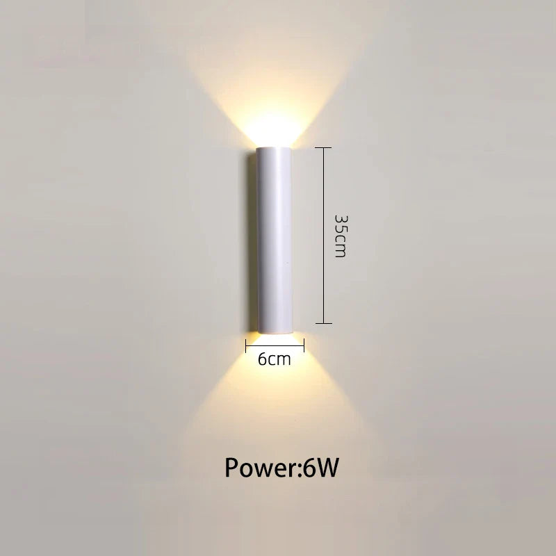DecorBites™ LED Wall Lamp: Lone Line Up and Down Light for TV Background or Bedroom