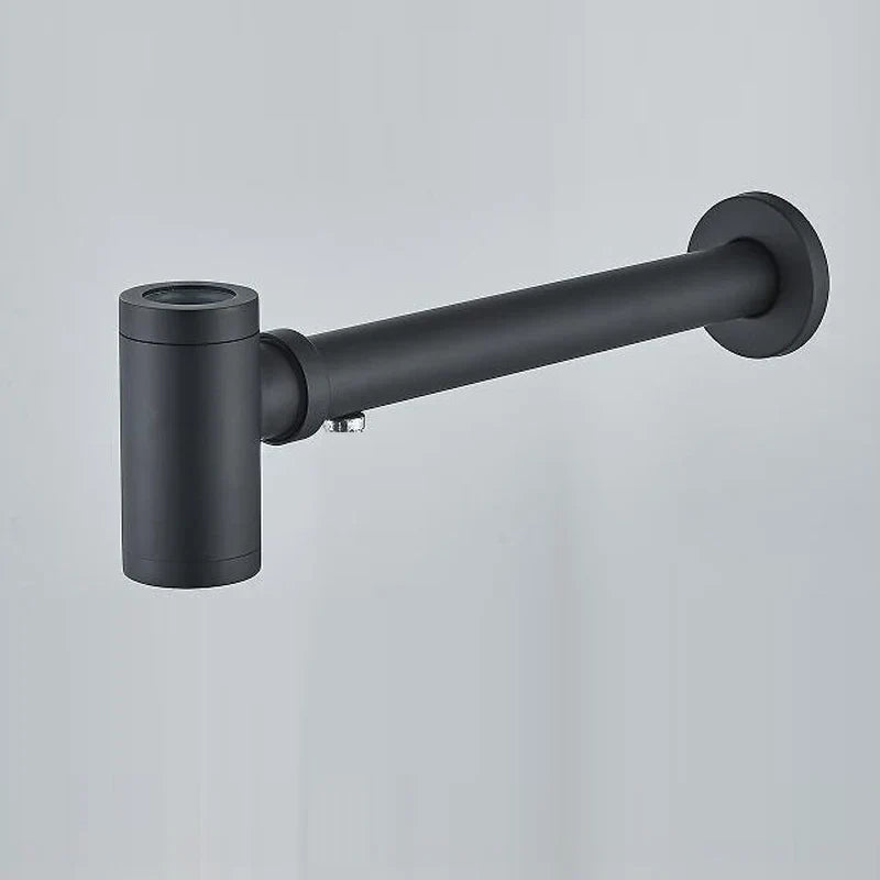 DecorBites™ Brass Basin Tap Siphon Kit, Pop Drain Deodorization, Chrome/Black/Bronze