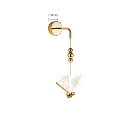 DecorBites™ Butterfly Wall Lamp: Modern Minimalist Bedroom Lighting Décor