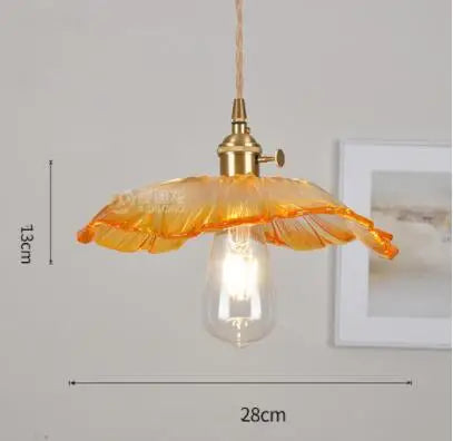DecorBites™ Blue Glass Pendant Lights - Bedroom Dinning Living Room Fixtures