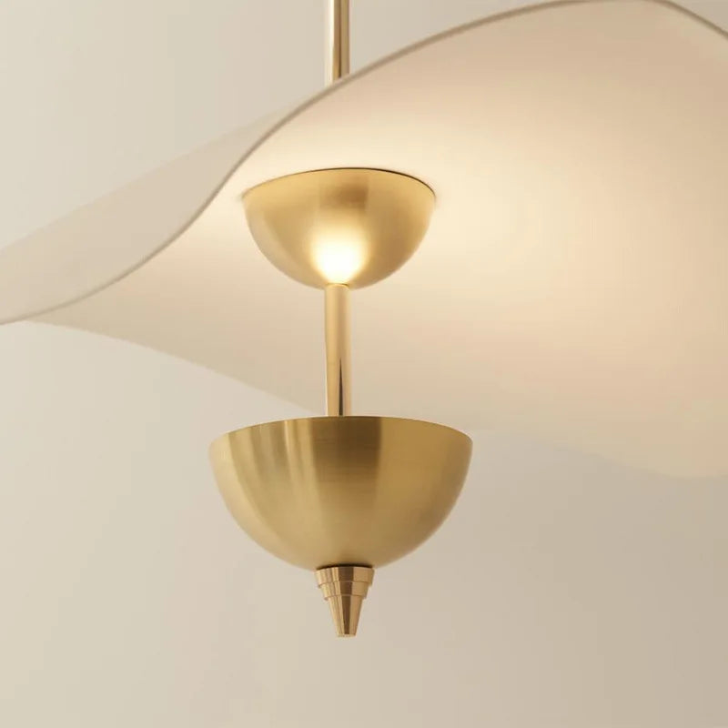 DecorBites™ Lotus Leaf LED Pendant Lamp for Luxury Living Room Decor