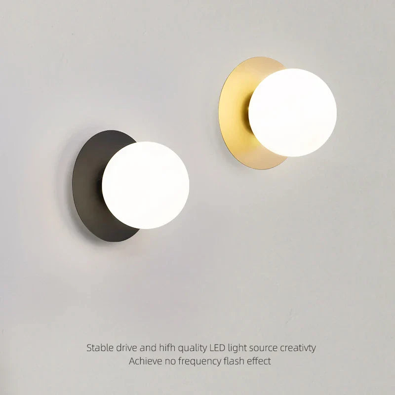 DecorBites™ LED Wall Sconce Bedroom Lamp with 9w Bulb for Home Living Room