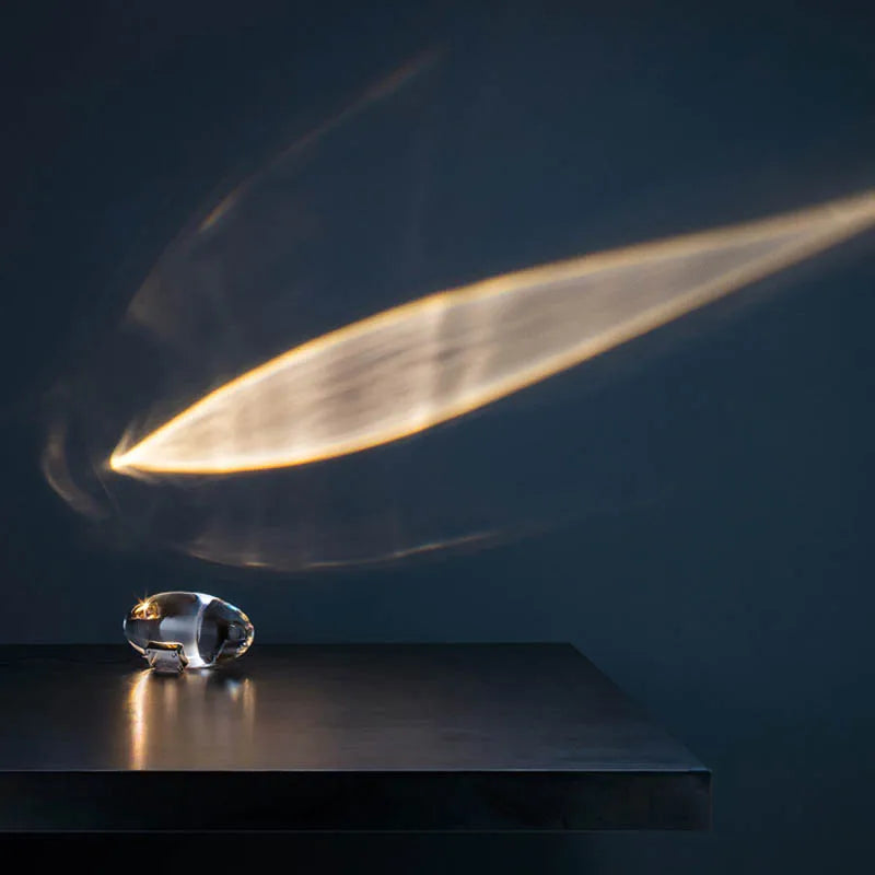 DecorBites™ Crystal Eye Of The Sky LED Table Lamp for Living Bedroom Decor