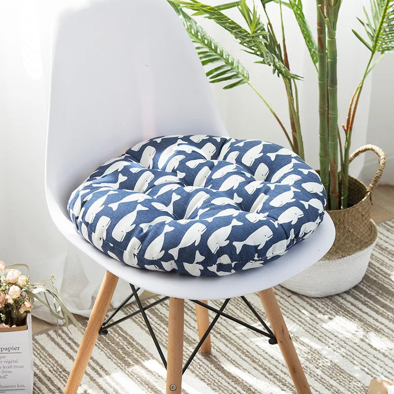 DecorBites™ Bohemian Mandala Meditation Cushion Pouf for Living Room, Kids & Adults