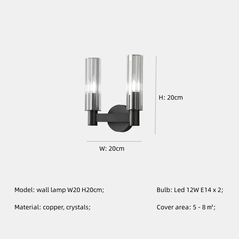 DecorBites™ Crystal Chandelier Pendant Lights - Luxury LED Lighting for Living Room