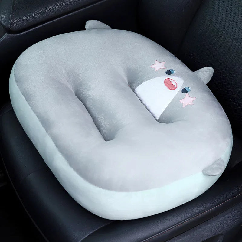 DecorBites™ Cat Shark Cushion: Comfy Seat Pad for Home, Office, or Kids Room