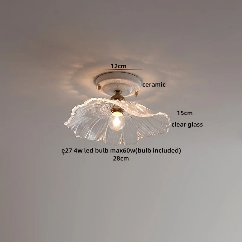 DecorBites™ Ceramic LED Ceiling Light for Modern Home Decor & Lighting