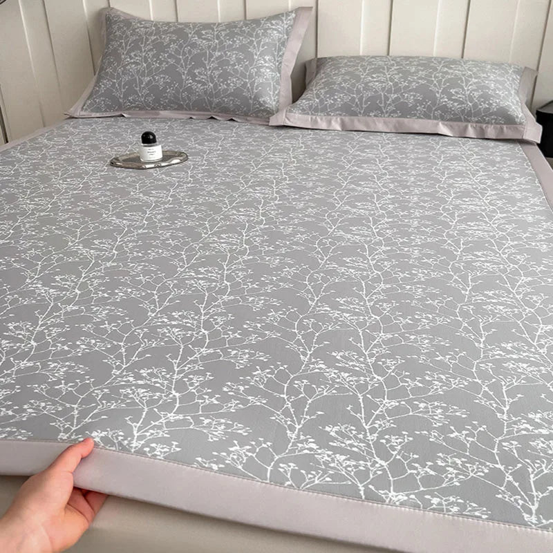 DecorBites™ Cooling Silky Bed Mat Set - Comfortable Baby-Safe Mattress