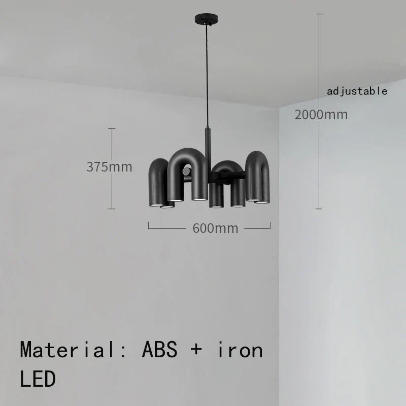 DecorBites™ Cirkus Tube Wall Sconce: Minimalist Night Light & Bedside Reading Lamp