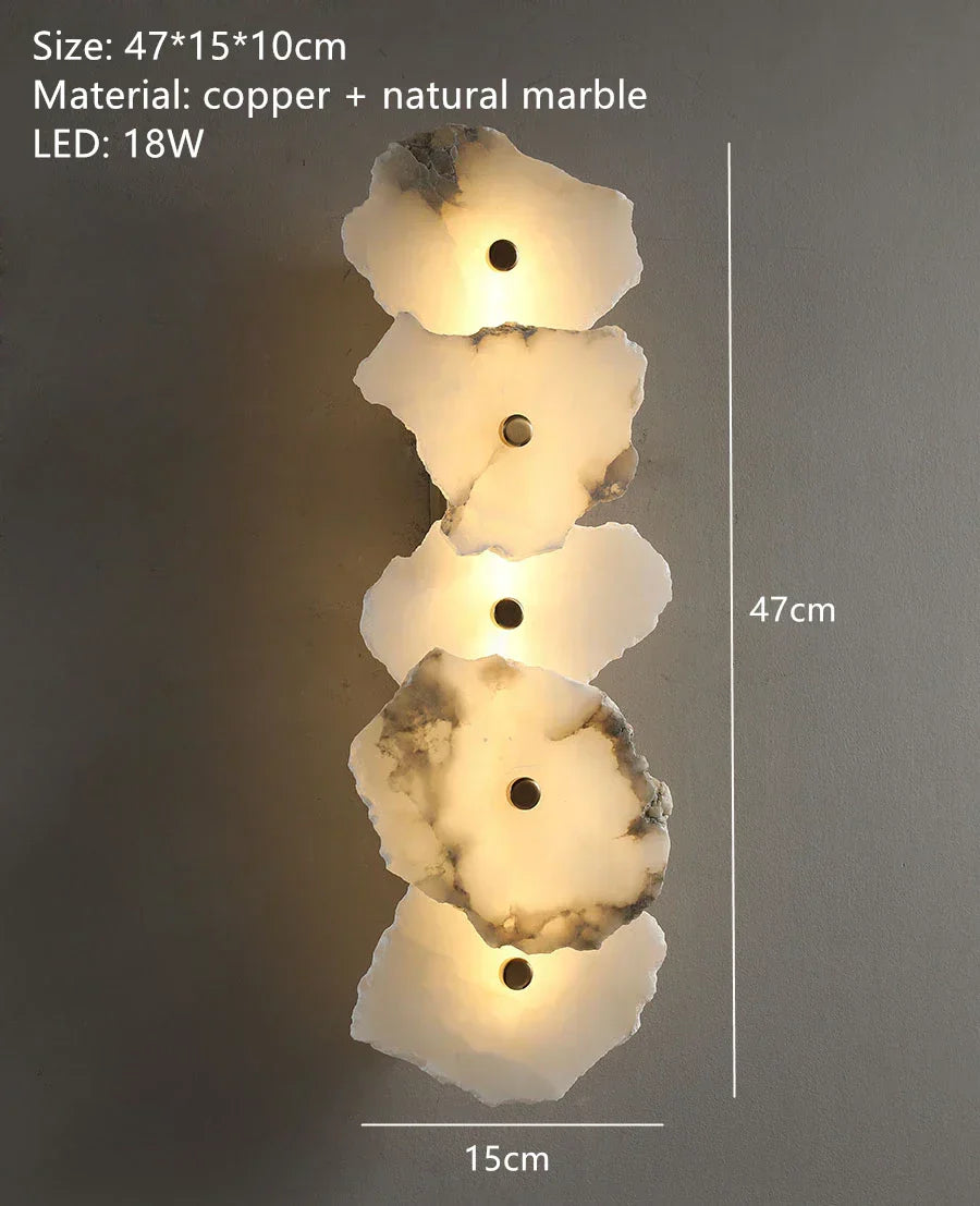 DecorBites™ Brass Wall Lamp for Modern Light Luxury Living Room or Bedroom