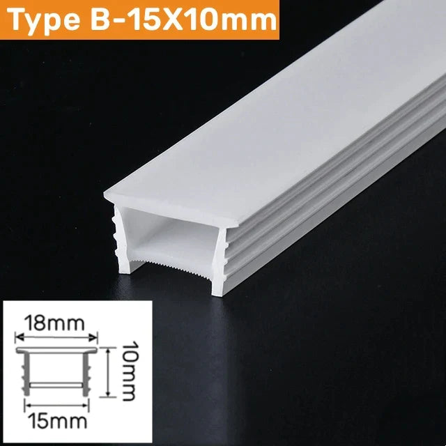 DecorBites™ Black Silicone Tube LED Neon Light for Outdoor Flexible Strip Lights