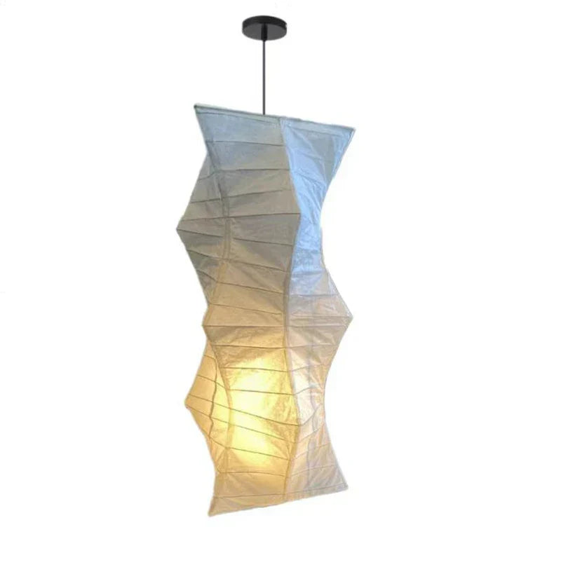 DecorBites™ Akari Rice Paper Pendant Lamp for Living Room Bedroom, LED Hanging Light