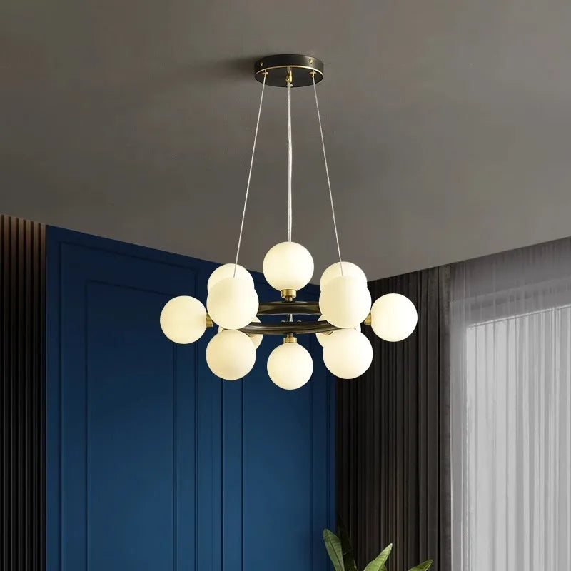 DecorBites™ LED Pendant Chandeliers for Modern Living and Dining Room Lighting