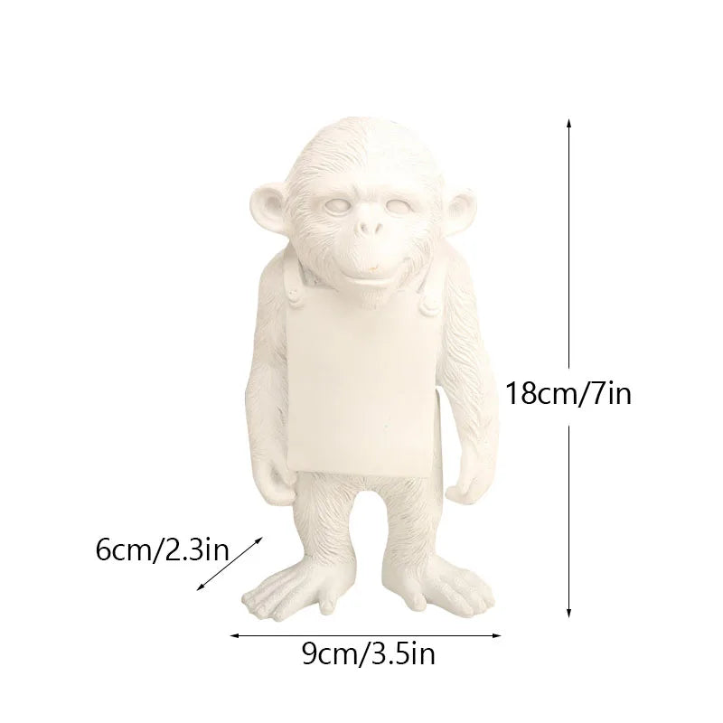 DecorBites™ Banksy Sculpture Collection: Flower Thrower & Balloon Girl Figurines for Home & Office