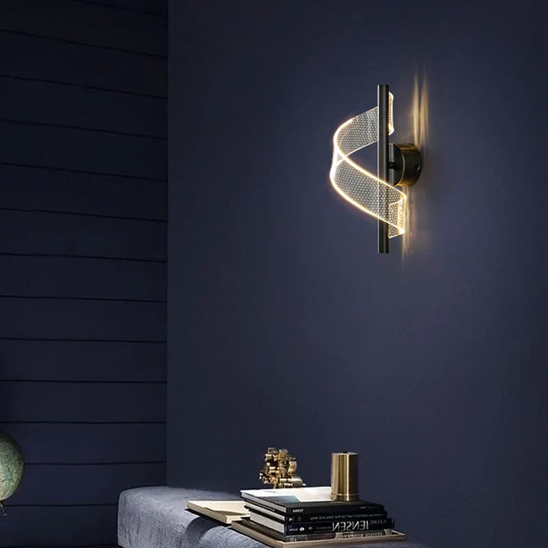 DecorBites™ LED Indoor Wall Sconce Light for Bedroom Living Room Stairs Decoration