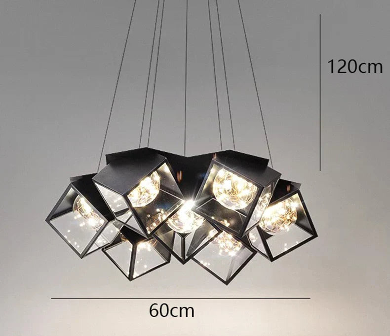 DecorBites™ LED Pendant Chandeliers for Modern Home Decor and Indoor Lighting