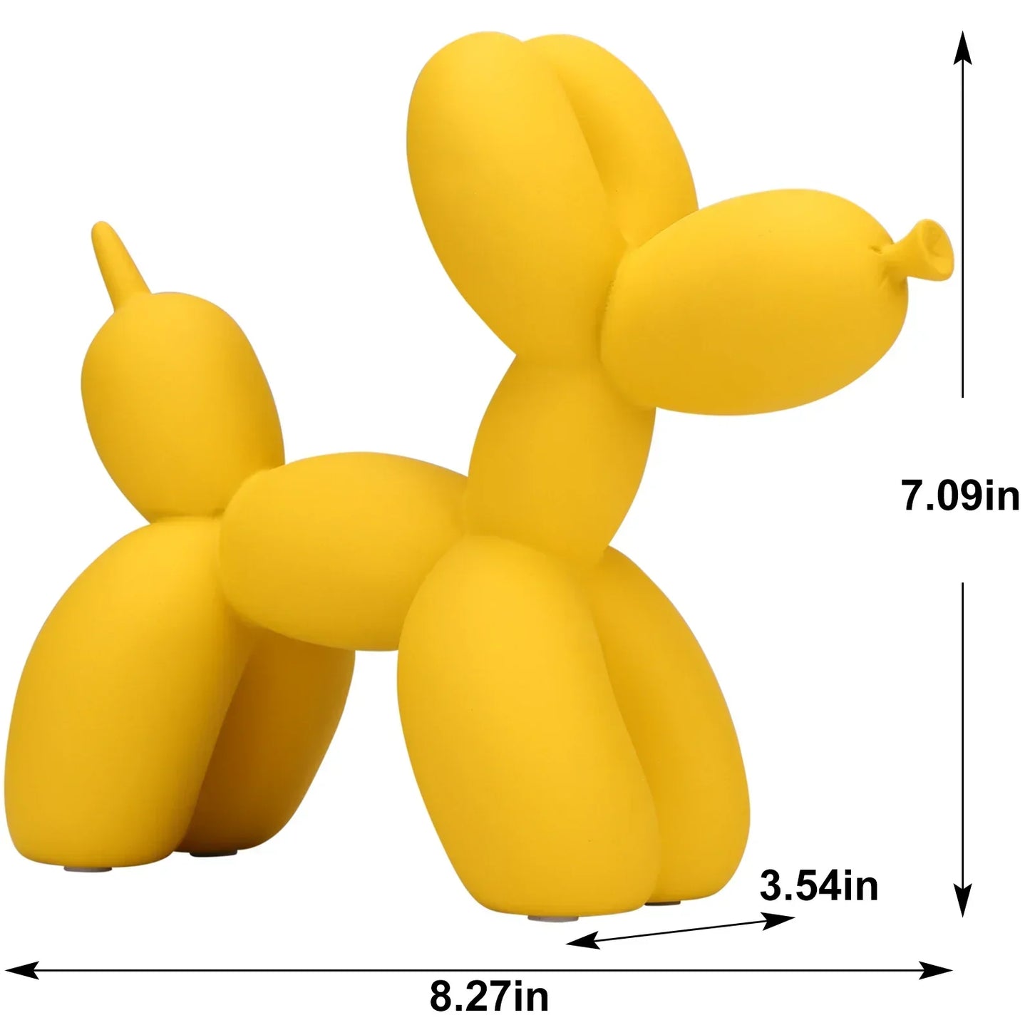 DecorBites™ Balloon Dog Sculpture: Modern Resin Home Decor Nordic Animal Figurine
