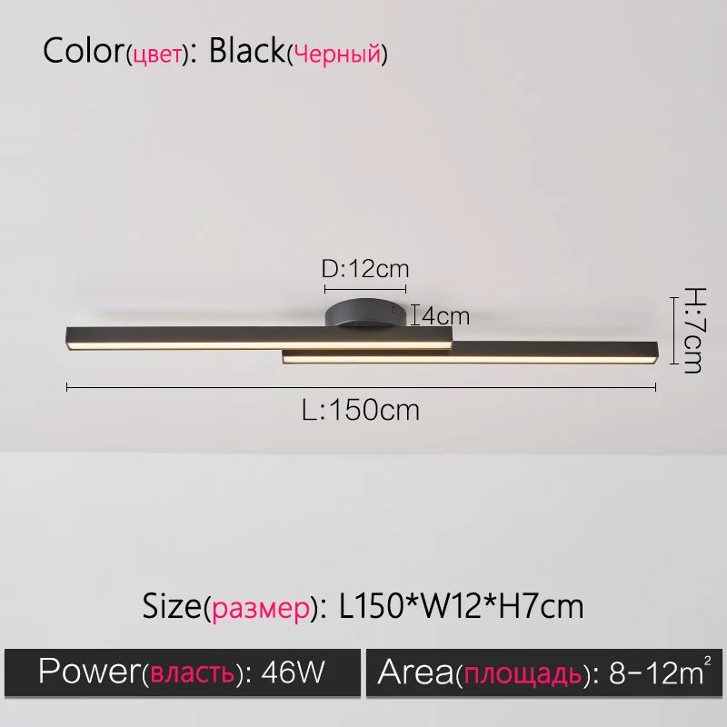 DecorBites™ 2023 Minimalist Nordic Ceiling Light for Living Room, Bedroom, Aisle & Balcony