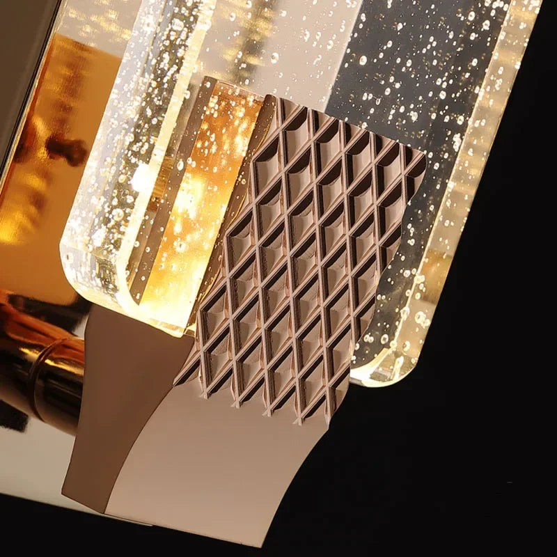 DecorBites™ Crystal Bubble Wall Lights - Elegant Living Room Bedroom Decor Wall Sconces