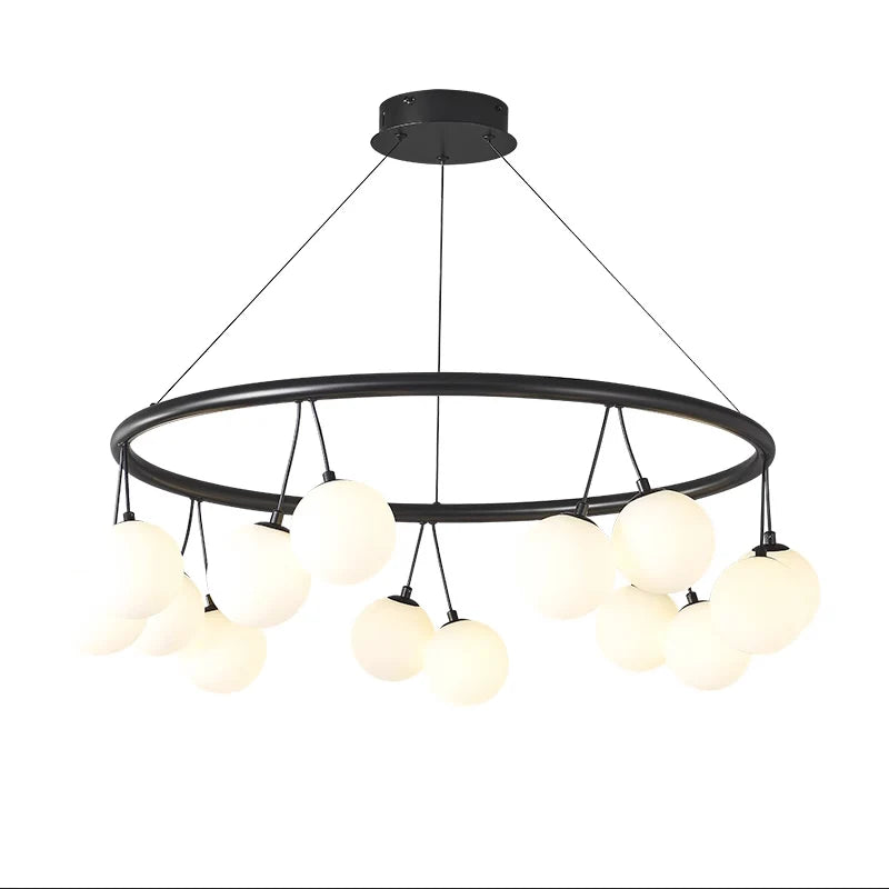 DecorBites™ Glass Art Chandelier for Living Room, Children's Room, Bedroom, Dining Room