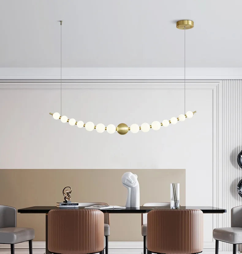 DecorBites™ LED Chandelier Necklace Lighting for Dinning Room