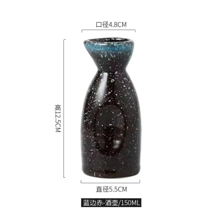 DecorBites™ Ceramic Wine Sake Set with Heater and Dispenser
