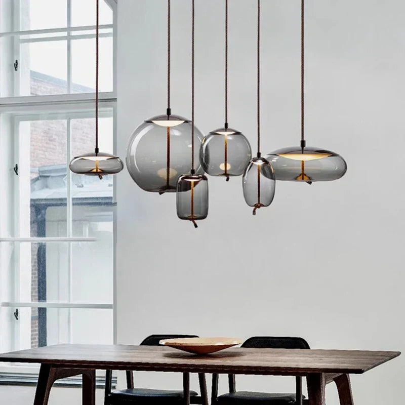 DecorBites™ LED Pendant Light Chandelier for Modern Living and Dining Room Lighting
