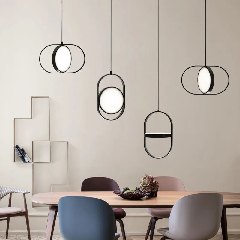 DecorBites™ Adjustable Angle LED Pendant Light Fixture for Home and Shop Lighting