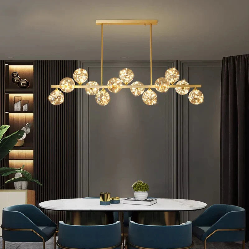 DecorBites™ LED Pendant Light Chandeliers for Modern Home Decor and Indoor Lighting
