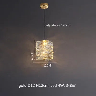 DecorBites™ Crystal LED Pendant Lights | Dimmable Ring Hanging Lamp | Modern Luxury Decor Fixtures