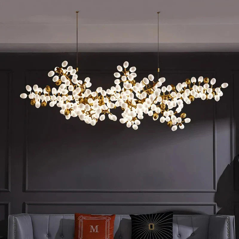 DecorBites™ LED Chandelier Lighting for Living Room, Bedroom, and Dining Room
