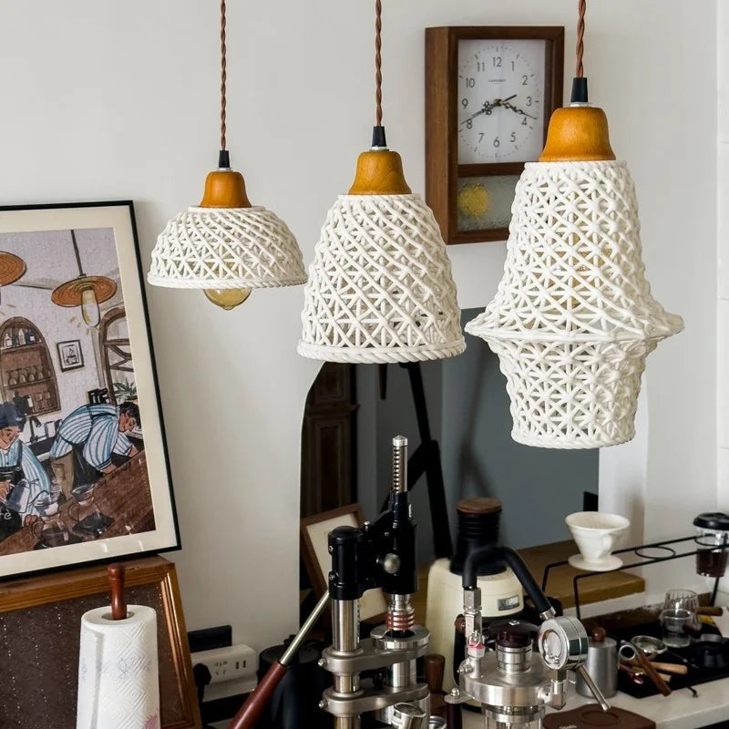 DecorBites™ Ceramic LED Pendant Light for Kitchen Dining Living Room