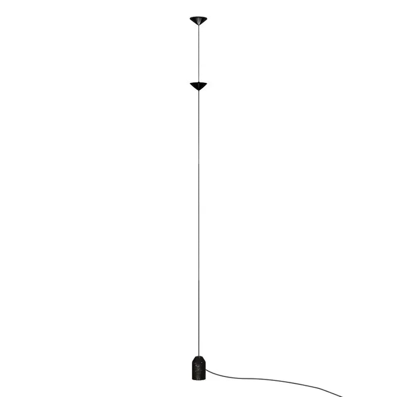 DecorBites™ Cone Design Art Iron Hanging Cable Floor Lamp